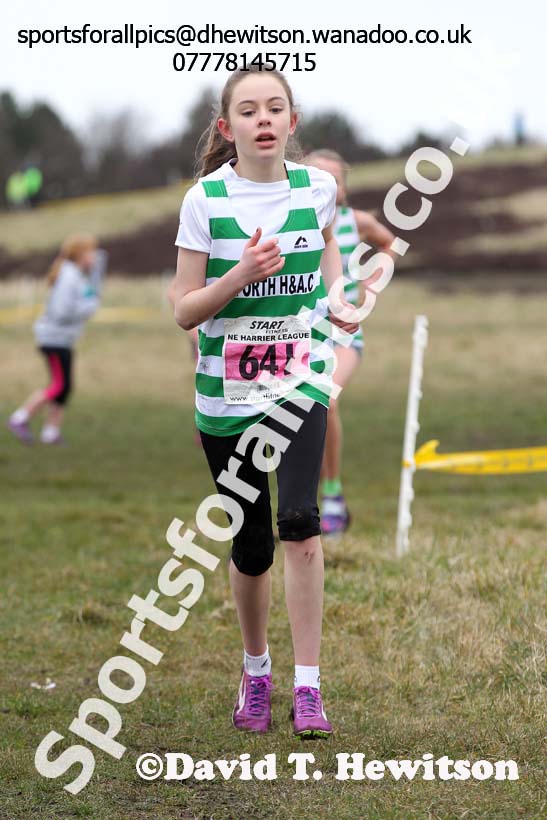 Girls under-13s Start Fitness NEHL, Wrekenton, Gateshead. Photo: David T. Hewitson/Sports for All Pics